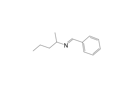 2-Pentanamine, N-(phenylmethylene)-