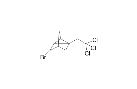 2-(2,2,2-Trichlorethyl)-5-bromotricyclo(2.2.1.0*2,6)-heptane