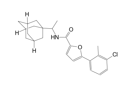 2-furancarboxamide, 5-(3-chloro-2-methylphenyl)-N-(1-tricyclo[3.3.1.1~3,7~]dec-1-ylethyl)-