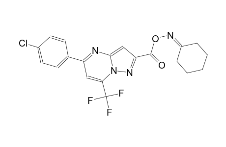 cyclohexanone O-{[5-(4-chlorophenyl)-7-(trifluoromethyl)pyrazolo[1,5-a]pyrimidin-2-yl]carbonyl}oxime