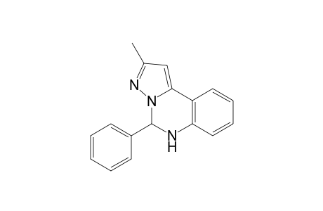 Pyrazolo[1,5-c]quinazoline, 5,6-dihydro-2-methyl-5-phenyl-