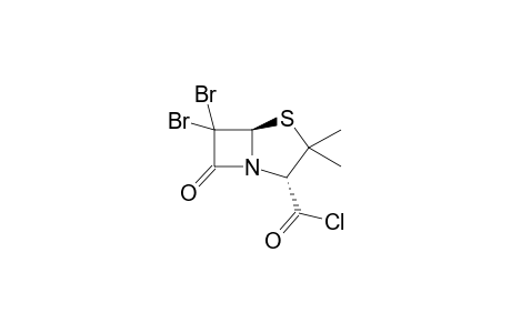6,6-Dibromo-3-.alpha.-chlorocarbonyl-2,2-dimethylpenam