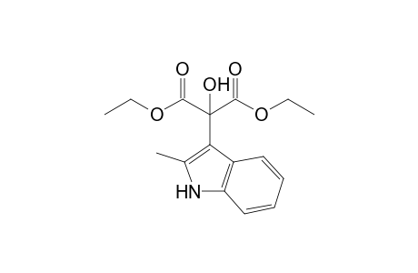 Diethyl 2-hydroxy-2-(2'-methyl-3'-indolyl)malonate