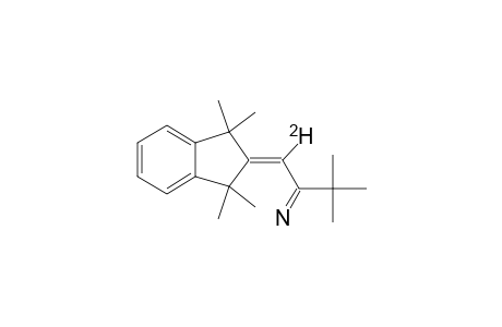 2-((AZA-PIVALOYL)-METHYLIDENE)-1,1,3,3-TETRAMETHYL-INDANE;MONODEUTERATED