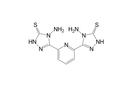2,6-Bis(4-amino-4,5-dihydro-5-thioxo-1H-1,2,4-triazole-3-yl)pyridine