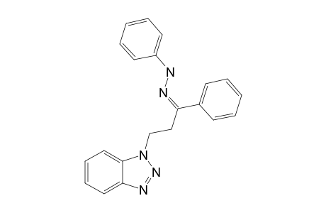 3-(BENZOTRIAZOL-1-YL)-PROPIOPHENONE-PHENYLHYDRAZONE