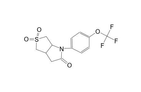 1H-thieno[3,4-b]pyrrol-2(3H)-one, tetrahydro-1-[4-(trifluoromethoxy)phenyl]-, 5,5-dioxide