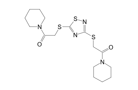 piperidine, 1-[[[3-[[2-oxo-2-(1-piperidinyl)ethyl]thio]-1,2,4-thiadiazol-5-yl]thio]acetyl]-