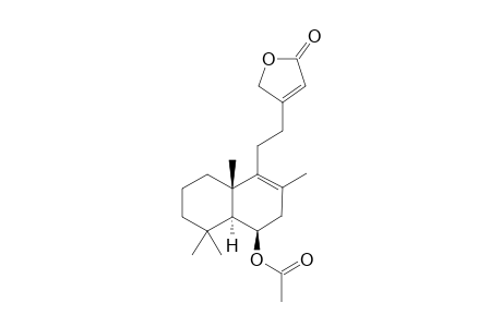 VITEXTRIFOLIN_C;(REL-5-S,6-R,10-S)-6-ACETOXYLABDA-8,13-DIEN-15,16-OLIDE