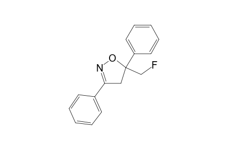 5-(Fluoromethyl)-3,5-diphenyl-4,5-dihydroisoxazole