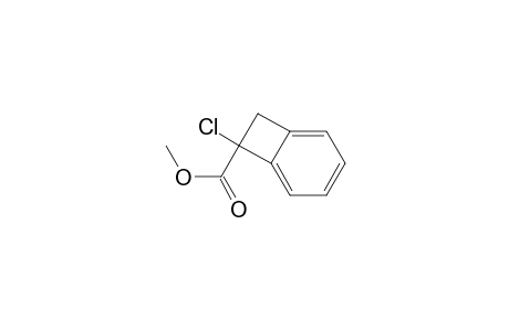 Bicyclo[4.2.0]octa-1,3,5-triene-7-carboxylic acid, 7-chloro-, methyl ester