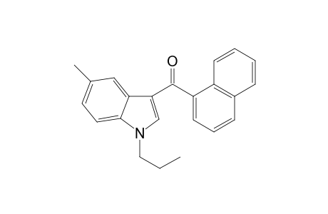 5-Methyl-1-propyl-3-(1-naphthoyl)-1H-indole