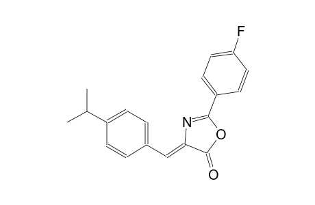 5(4H)-oxazolone, 2-(4-fluorophenyl)-4-[[4-(1-methylethyl)phenyl]methylene]-, (4Z)-