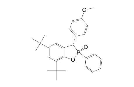 (2R(P)*,3S*)-5,7-DI-TERT.-BUTYL-3-(4-METHOXYPHENYL)-2-PHENYLBENZO-[D]-1,2-OXAPHOSPHOLE-2-OXIDE