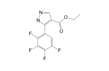 ETHYL-5-(2,3,4,5-TETRAFLUOROPHENYL)-1-H-PYRAZOLE-4-CARBOXYLATE