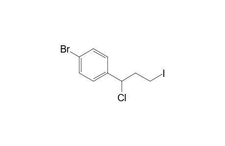1-(4-Bromophenyl)-1-chloro-3-iodopropane