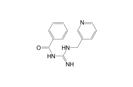 Guanidine, N-benzoyl-N'-pyridin-3-ylmethyl-