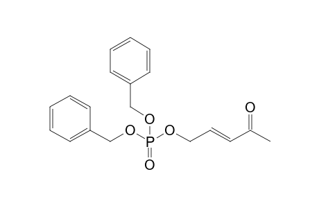 1-[O-Dibenzylphosphoryl]-1-hydroxy-4-oxopent-2-ene