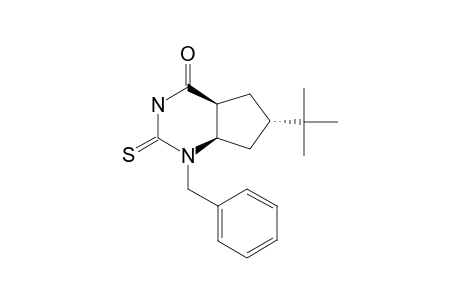 (4AR*,6R*,7AS*)-1-BENZYL-6-TERT.-BUTYL-2-THIOXO-1,2,3,4A,5,6,7,7A-OCTAHYDROCYCLOPENTA-[D]-PYRIMIDIN-4-ONE