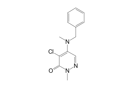 4-CHLORO-5-(N-METHYLBENZYLAMINO)-2-METHYL-3(2H)-PYRIDAZINONE
