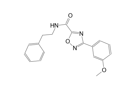 3-(3-methoxyphenyl)-N-(2-phenylethyl)-1,2,4-oxadiazole-5-carboxamide
