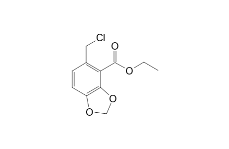 5-(chloromethyl)-1,3-benzodioxole-4-carboxylic acid ethyl ester