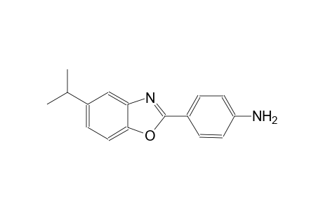 benzenamine, 4-[5-(1-methylethyl)-2-benzoxazolyl]-