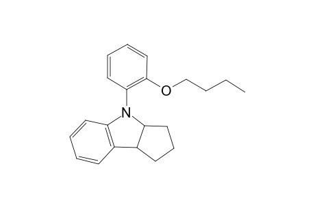 4-(2-Butoxyphenyl)-1,2,3,3a,4,8b-hexahydrocyclopenta[b]indole