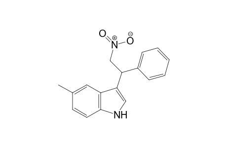 5-methyl-3-(2-nitro-1-phenylethyl)-1H-indole