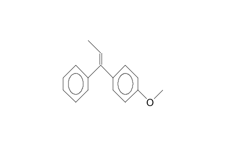 trans-1-(4-Methoxy-phenyl)-1-phenyl-propene