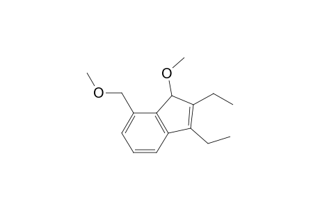 1-Methoxy-2,3-diethyl-7-methoxymethylindene