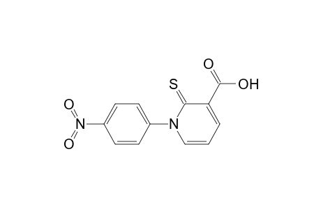 1-(4-nitrophenyl)-2-sulfanylidene-3-pyridinecarboxylic acid