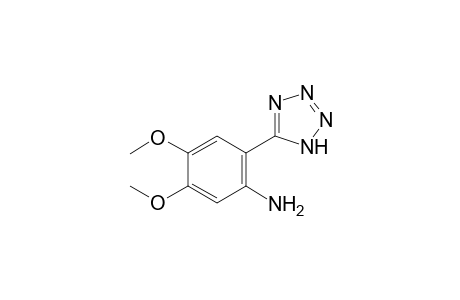 Benzenamine, 4,5-dimethoxy-2-(1H-1,2,3,4-tetrazol-5-yl)-