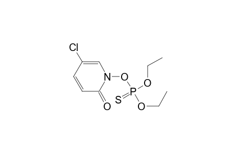 O,O-diethyl O-(5-chloro-2-oxo-1H-1-pyridyl)phosphorothioate