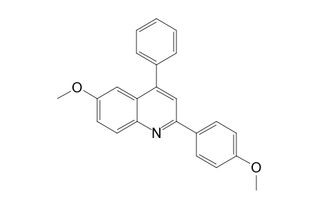 6-Methoxy-2-(4-methoxyphenyl)-4-phenylquinoline