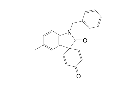 5'-Methyl-1'-Benzyl-4H-spiro[cyclohexa-2,5-diene-1,3'-indol]-2',4(1'H)-dione