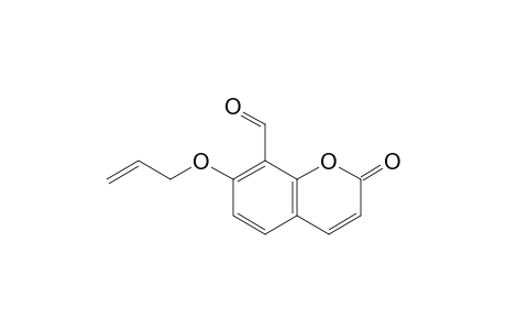 2-Oxidanylidene-7-prop-2-enoxy-chromene-8-carbaldehyde