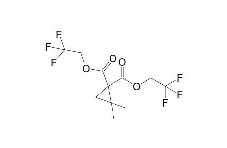 Bis(2,2,2-Trifluoroethyl) 2,2-Dimethylcyclopropane-1,1-dicarboxylate