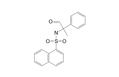 (-)2-(1'-NAPHTHALENE)-SULFONYLAMINO-2-PHENYLPROPIONALDEHYDE