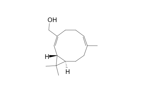 Bicyclo[8.1.0]undeca-2,6-diene-3-methanol, 7,11,11-trimethyl-, (1R*,2E,6E,10R*)-(-)-