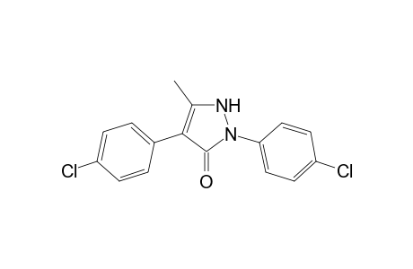 2,4-Bis(4-chlorophenyl)-5-methyl-1,2-dihydro-3H-pyrazol-3-one