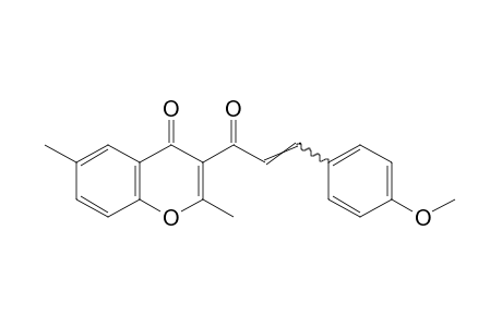 2,6-dimethyl-3-(p-methoxycinnamoyl)chromone