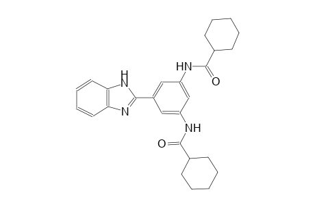 N-{3-(1H-benzimidazol-2-yl)-5-[(cyclohexylcarbonyl)amino]phenyl}cyclohexanecarboxamide