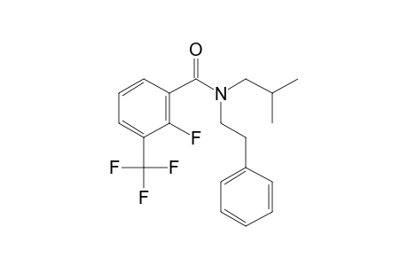 Benzamide, 2-fluoro-3-trifluoromethyl-N-(2-phenylethyl)-N-isobutyl-