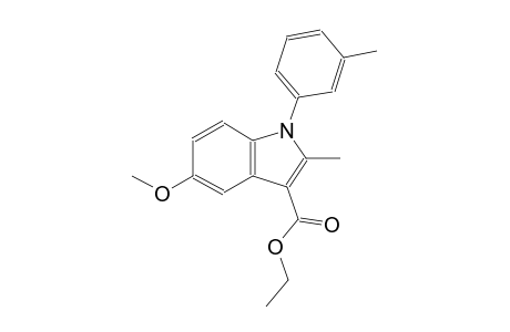 Ethyl 5-methoxy-2-methyl-1-(3-methylphenyl)-1H-indole-3-carboxylate