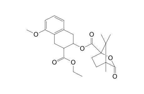 3-(Ethoxycarbonyl)-5-methoxy-1,2,3,4-tetrahydro-2-naphthalenyl 4,7,7-trimethyl-3-oxo-2-oxabicyclo[2.2.1]heptane-1-carboxylate