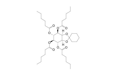 2,3-O-Cyclohexyliden-1,4,5,6-tetra-O-hexanoyl-myo-inositol