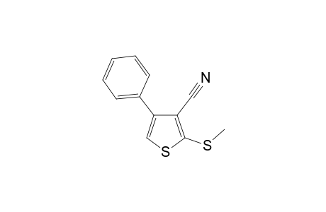 2-(Methylsulfanyl)-4-phenyl-3-thiophenecarbonitrile