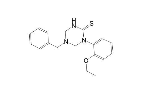 5-benzyl-1-(2-ethoxyphenyl)tetrahydro-1,3,5-triazine-2(1H)-thione