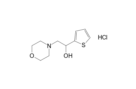 alpha-(2-thienyl)-4-morpholineethanol, hydrochloride